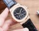 Copy Patek Philippe Grand Complications Nautilus Watches Brown Leather Strap (2)_th.jpg